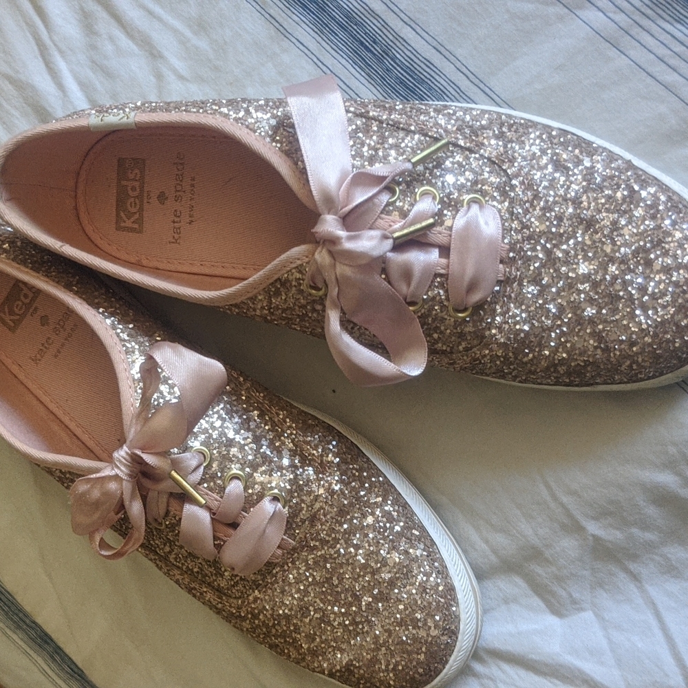 Rose Gold Kate Spade Keds